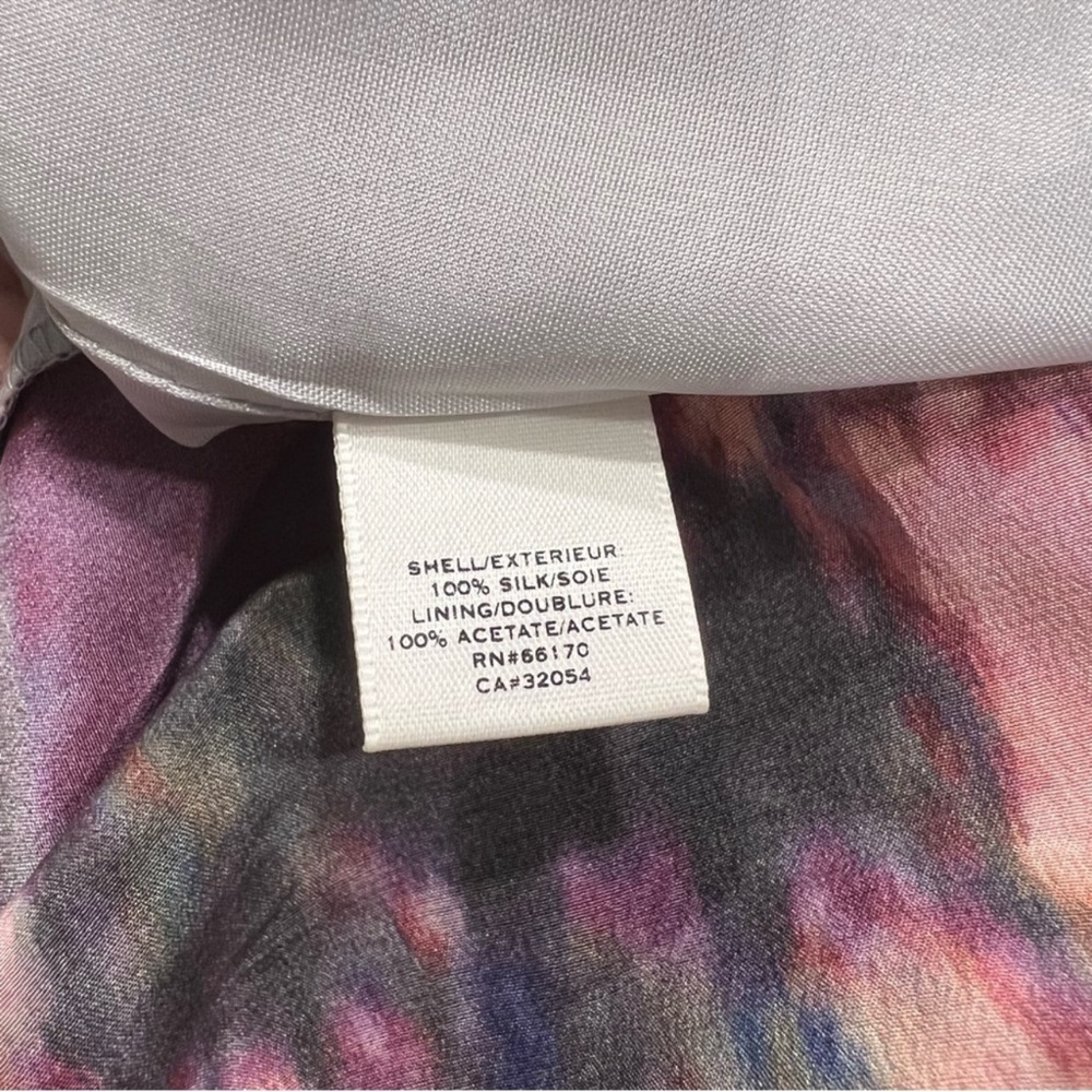 Anthropologie Moulinette Soeurs Violet Gloaming Dress size 2 Silk - Picture 13 of 14